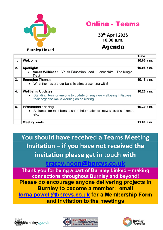 Burnley Linked Agenda May 2025